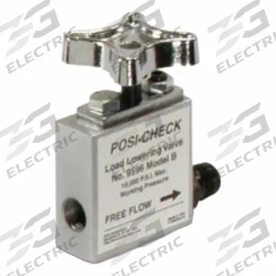 POWER TEAM Hydraulic Check Valve: 10,000 psi, 5 gpm, 3/8 in - Load Holding Check Valves