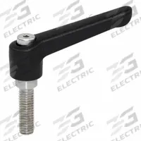 JW WINCO Adjustable Handles; Adjustable Levers: Plastic w/ SS Thread, 1/2"-13 Thread, 3.62 in Lg (MPN 8T32S36K). Key specifications — Brand: JW WINCO.