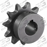 TSUBAKI Single Strand Sprocket: 40, For 1/2 in Chain Pitch, 5/8 in Bore Dia, 11 Teeth, Steel (MPN 40B11F-5/8). Key specifications — Brand: TSUBAKI.