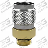 FIELDPIECE Service Port Fitting: Connection 5/16 in (MPN RVC5). Key specifications — Includes: Storage Tube; Product Type: Port Fitting; Brand: FIELDPIECE; Compatible Manufacturer Model Number: VC1; Manufacturer Part Number: RVC5; Material: Brass.