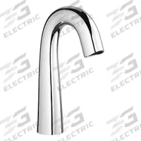 CHICAGO FAUCETS Bathroom Sensor Faucet: EQ High Arc, Cast Brass, Polished Chrome Finish, Single-Post (MPN EQ-C11A-12ABCP). Key specifications — Brand: CHICAGO FAUCETS; Includes: Mounting Hardware; Series: EQ High Arc.