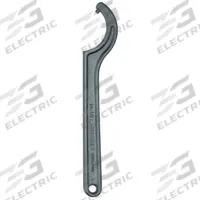 GEDORE Pin Spanner Wrench: 205 mm to 220 mm, 7/16 in Pin Dia, 18 1/4 in Overall Lg, 5/16 in Pin Lg (MPN 40 Z 205-220). Key specifications — attr309823: 205 mm to 220 mm; attr309829: No; attr309833: Round; attr324942: GEDORE.