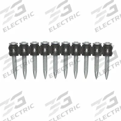 DEWALT Pin Drive Anchor: 1 1/4 in Overall Lg, 8 mm Head Dia., 5/32 in Shank Dia. - Pins for Powder-Actuated Tools