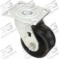 APPROVED VENDOR Plate Caster: Swivel, Iron, 4 in Wheel Dia, 2 in Wheel Wd, 5 5/8 in Mounting Ht (MPN 1NWC2). Key specifications — attr1100373: APPROVED VENDOR.