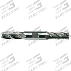YG-1 Square End Mill: High Speed Steel, TiCN Coated, Double End, 4 Flute, 13/32" Mill Dia, 1" LOC (MPN 12059HC)