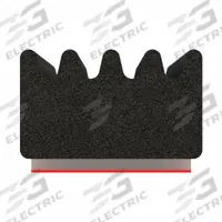 FAIRCHILD Seal: Rectangle, Self-Adhesive Mounting, Std, EPDM, 50 ft Overall Lg, 1/2 in Overall Wd (MPN RS1026-50). Key specifications — Color: Black; Mounting Style: Self-Adhesive; Seal Shape: Rectangle; Brand: FAIRCHILD; Material: EPDM; Adhesive Bond: Standard.