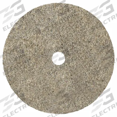 ARC ABRASIVES Unitized Non-Woven Wheels: 6 in Dia x 1/4 in W, 1 in Arbor Hole, Aluminum Oxide - Deburring Wheels for Carbon Steel & Soft Metals