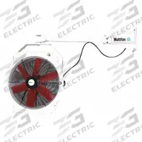 MULTIFAN Mounted Fan: 20 in Blade Dia, 120V AC, 1/3 hp Motor HP, Wall Mount, Non-Oscillating (MPN B4E50TDF). Key specifications — Brand: MULTIFAN; Voltage: 120V AC; Number of Speeds: 1; Fan Mounting Location: Wall; Oscillation: Non-Oscillating; Mounting Type: Bracket.