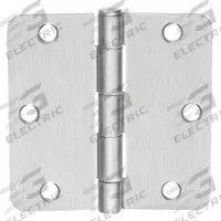 MCKINNEY Butt Hinge: Steel, Full Surface, 1 1/4 in Leaf Wd (MPN 3½x3-1/2 1414 26D). Key specifications — Bearing Type: Sleeve; Material: Steel.