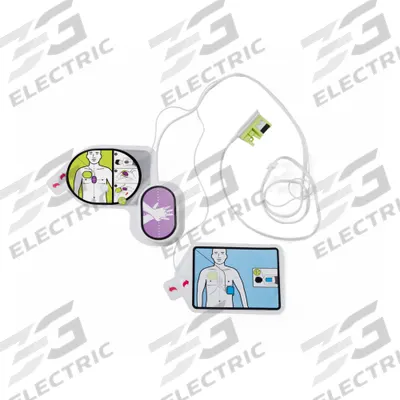 ZOLL Defibrillator Pad: Non-Rechargeable Lithium, 777M52, 8900-000280-01 - Adult Electrode Pads