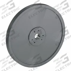 APPROVED VENDOR V-Belt Pulley: 3V3350, 6 Groove, 33.5 in OD, Bushed Bore, E, For 3V/3VX Belt Section (MPN 63V3350E). Key specifications — Pulley Industry Number: 3V3350; Pitch Diameter: 33.5 in (3V); For Belt Section (broad, with similar types): 3V or 3VX.