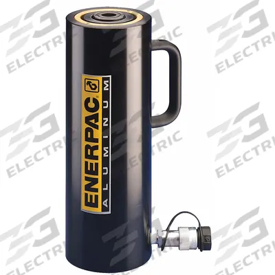 ENERPAC Hydraulic Ram: Single Acting, 50 ton Nominal Capacity, 2 in Nominal Stroke Lg - Lightweight Rams