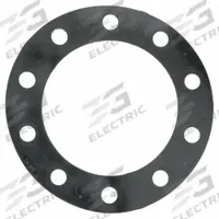 HALTEC Wheel Guard: Wheel Nut Guard, Hub Piloted Wheels, 8 3/4 in Hex Size, 1/32 in Thick, Black (MPN GL-5903). Key specifications — Color: Black; Compatible Wheel Type: Hub Piloted Wheels; Product Type: Wheel Nut Guard; Material: Nylon; Brand: HALTEC.