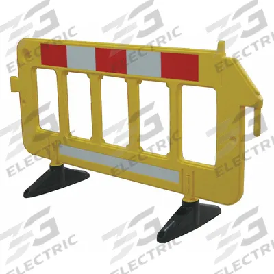 APPROVED VENDOR Barrier Guard: Manual Carry, 39 3/4 in Ht, 77 1/2 in Lg, 23 1/2 in Wd - Railing Barricades