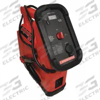 ASSOCIATED EQUIP Battery Jump Starter: Boosting, For 12 V DC Battery Volt, 0.6 A @ 12V, 360 A @ 12V (MPN KS400). Key specifications — Charger Function: Boosting; Charging Current @ Voltage: 0.6 A @ 12V; Cold Cranking Amps @ Voltage: 360 A @ 12V; Charge Type: Smart; Material: Steel; For Use With Battery Type: Wet Cell; Brand: ASSOCIATED EQUIP.
