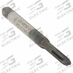 CLEVELAND Spiral Point Tap: #3-48 UNC, 2B, 3 Flute, Plug Chamfer, Hardlube Coated Cobalt (MPN C96002)