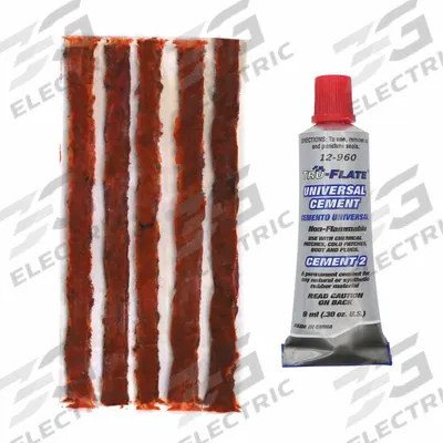 TRU-FLATE Tire Repair Kit: Tire Repair Refill, Car Tires/Truck Tires - Tire Patching Kits