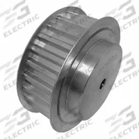 DAYTON Timing Pulley: Trapezoidal, Plain, For T10 Timing Belt Section, For 25 mm Belt Wd, 27 Teeth (MPN 40T10/27-2). Key specifications — Brand: DAYTON; Tooth Profile: Trapezoidal; Finish: Plain.