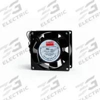 DAYTON Axial Fan: 28 cfm Airflow @ 0.000 in SP, 3 1/8 in Ht, 1 1/2 in Dp, Lead Wires, IP33, 115V AC (MPN 55VD28). Key specifications — Blade Material: Polybutylene Terephthalate; Brand: DAYTON.
