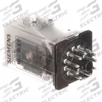 SIEMENS Plug-In Relay: Socket Mounted, 10 A Current Rating, 24V AC, DPDT, 8 Pins/Terminals, A Socket (MPN 3TX7112-1DC03C). Key specifications — Brand: SIEMENS; Base Type: Octal; Mounting Style: Plug-In; Manufacturer Part Number: 3TX7112-1DC03C; Series: 3TX71 Series.