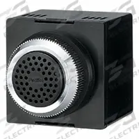 PATLITE Audible Alarm: Buzzer Sound, 0.4 W Watt, 24V AC/DC, Indoor/Outdoor, BM-202D. Key specifications — Brand: PATLITE; Color: Black; Operating Voltage: 24V AC/DC.