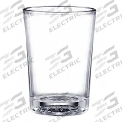 ITI Juice Glass: Barware Accessories, 7 1/2 oz Capacity, Clear, Glass, 3 3/4 in Overall Ht (MPN 100). Key specifications — Material: Glass; Pattern: Barware Accessories; Brand: ITI.