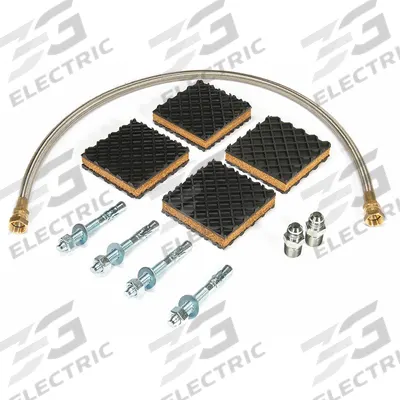 INGERSOLL RAND Compressor Installation Kit, 1/2": Mfr Part # 38335402 - Air Tool Replacement Parts