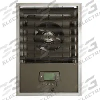 MARKEL Recessed Electric Wall-Mount Heater: 5,000W, 277V AC, Single Phase, 277V AC, 1-phase, Bronze (MPN G3455SD-GB). Key specifications — Grille Color: Bronze; Programming Capability: Programmable with Optional Thermostat; Wattage Output: 5,000W; Voltage, Phase: 277V AC, 1-phase; Rough-In Dimensions - H x W x D: 23-1/16 in x 14-1/4 in x 4-1/4 in; Nominal Voltage - HVAC: 277V AC; Brand: MARKEL; Phase: Single.
