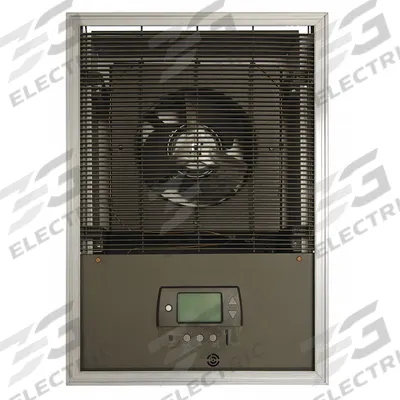 MARKEL Recessed Electric Wall-Mount Heater: 5,000W, 277V AC, Single Phase, 277V AC - Large Recessed Electric Wall Heaters with Occupancy Sensor