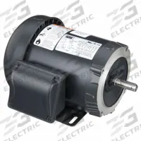 DAYTON General Purpose Motor: C-Face/Rigid Base Mount, Totally Enclosed Fan Cooled, 1/3 hp (MPN 36VF75). Key specifications — Brand: DAYTON; Nameplate Voltage @ 60 Hz: 230/460V AC; Full Load Current @ 60 Hz: 1.25/0.624 A; Nameplate RPM @ 60 Hz: 1,765 RPM; Motor Enclosure: TEFC.
