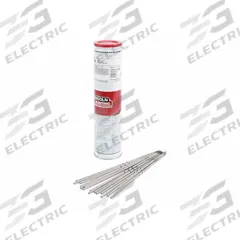 LINCOLN ELECTRIC Stick Electrodes: Carbon Steel, E7018-1 H4R, 1/8 in x 14 in, 10 lb (MPN ED033838). Key specifications — Brand: LINCOLN ELECTRIC; Tensile Strength (As Welded): 79 to 91 ksi; Yield Strength (As Welded): 64 to 77 ksi.