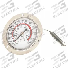 APPROVED VENDOR Analog Panel Mount Thermometer: 40°F to 240°F /5°C to 115°C, ±2% Accuracy (MPN 1EPF2). Key specifications — attr1275163: APPROVED VENDOR; attr1275148: ±2 %.