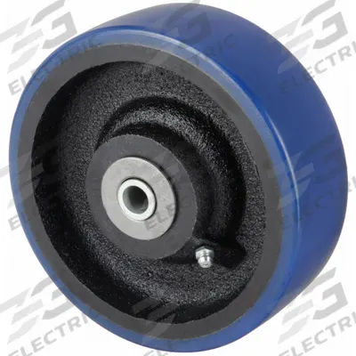 APPROVED VENDOR Caster Wheel: 6 in Wheel Dia., 2 in Wheel Wd, Polyurethane - Polyurethane Tread on Iron Core Wheels