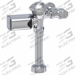 ZURN Automatic Flush Valve: ZERK-SM, 3.5 gpf Gallons per Flush, Battery, 11 1/2 in Rough-In, Exposed (MPN ZER6000AV-SM). Key specifications — Spud Location: Top; Brand: ZURN.