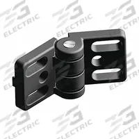 Hinge: 40 mm x 80 mm, 45 Series, For 10 mm Slot Wd, Black, Zinc, 8.3 mm Mounting Hole, Butt (MPN 095300N10). Key specifications — Brand: FATH INC.; Product Type: Standard Hinge; Material: Zinc; Hinge Type: Butt.
