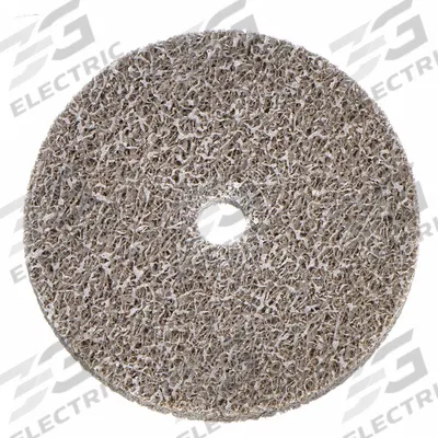 NORTON Unitized Wheel: 2 in Dia x 1/4 in W, TR Quick-Change, Aluminum Oxide, Medium - Light Deburring & Finishing Wheels for Carbon Steel & Soft Metals