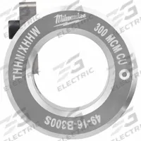 MILWAUKEE Stripping Bushing: For Copper, 300 MCM Max, THHN/XHHW, Use with 2435-20/2935-20 (MPN 49-16-B300S). Key specifications — attr532138: 2935-20; attr533552: Copper; attr532143: 300 MCM; attr532137: THHN/XHHW.