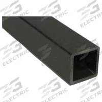FIBERGRATE Fiberglass Square Tube: 1 3/4 in Outside Ht, 0.125 in Wall Thick, 8 ft Overall Lg, Yellow (MPN 871350). Key specifications — Color: Yellow; Outside Corner Shape: Round; Brand: FIBERGRATE; Brand Series: Dynaform®.