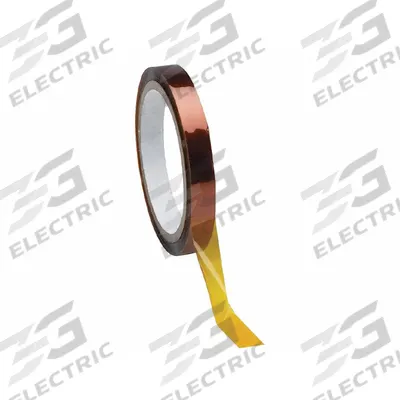 CAPLUGS Film Tape: 2 1/2 in Wd, 36 yd Lg, 1 mil Thick, Polyimide Film, Silicone - High-Temperature Film Masking Tape