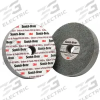 SCOTCH-BRITE Unitized Wheel: 6 in Dia x 1 in W, 1 in Arbor Hole, Ceramic, Medium, Medium (6), DP-UW (MPN 7100066553). Key specifications — Series: DP-UW; Brand: SCOTCH-BRITE.