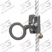 3M DBI-SALA Rope Grab: 310 lb Capacity, Steel, Attachment Eye, Rope Lifeline, Silver, Trailing (MPN 5000003). Key specifications — Brand: 3M DBI-SALA; Rope Lifeline Component: Rope Grab; Attachment Point: Attachment Eye; For Rope Material: Polyester; Includes Lanyard: No; Rope Grab Material: Steel; Shock-Absorbing Lanyard: No; For Use With: Rope Lifeline.
