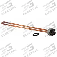 RHEEM Resistored HWD Element: HWD, 4,500 W, 208V/240V AC, Threaded Pipe, 13.5 in Insert Lg (MPN SP10552MH). Key specifications — Compatible Manufacturer Part Number: 82V30; Display Sell UOM: EA; Operating Voltage: 208V/240V AC; Includes Gasket: Yes; Sheath Material: Copper; Element Mount Type: Threaded Pipe; Includes Mounting Hardware: Yes; Sub-brand: Vanguard.