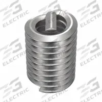 HELI-COIL Helical Insert: Tanged Tang Style, Free-Running, #8-32 Thread Size, Plain, Plain, 100 PK (MPN A1185-2CN328). Key specifications — attr798694: 18-8; attr798710: Right Hand; attr798707: #8-32; attr798676: Metal; attr798705: Inch; attr798675: HELI-COIL; attr798708: 200,000 to 250,000 psi; attr798713: Coarse.