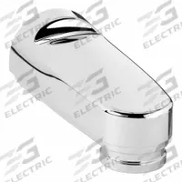 DELTA Tub Spout - Pull-Down Diverter: 1/2 in Connection Size, CWT/IPS Connection, Chrome Finish (MPN RP17453). Key specifications — Tub Spout Connection Type: CWT; Trim Finish: Chrome; Tub Spout Material: Plastic; Brand: DELTA.