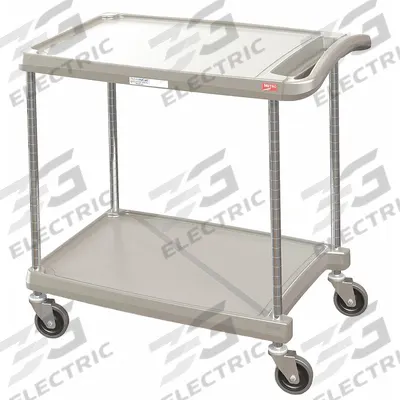INSTOCK Laboratory Utility Cart: 31 1/2 in Overall Lg, 18 3/8 in Overall Wd, 35 1/2 in Overall Ht - Lab Carts
