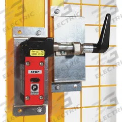 WIRECRAFTERS Interlock for Hinged Door: Gray, AMPHANHD, Steel, Powder-Coated. Key specifications — Brand: WIRECRAFTERS; Compatible Product Type: Hinged Doors; Compatible Manufacturer Model Number: AMPHANHD; Finish: Powder-Coated; Material: Steel; Compatible Brand and Series: WireCrafters.