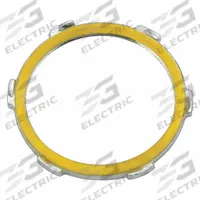 Sealing LockNut for Threaded RMC/IMC: 3 in Trade Size, Steel, Zinc Plated, IMC/RMC (MPN 1209). Key specifications — For Conduit Type: IMC; Brand: RACO.