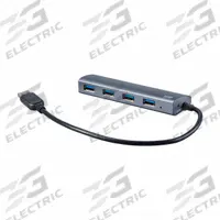 MONOPRICE USB Hub: USB 3.0 Connection, 4 Ports, Includes USB Cable, Silver, 11 in Cable Lg (MPN 21670). Key specifications — Connector Type: USB 3.0; Includes: USB Cable; Color: Silver; Brand: MONOPRICE.