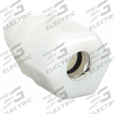 PARKER Compression Fitting Adapter: 5/8 in OD x 3/4 in Pipe Size, Compression x MNPTF - General Purpose Nylon Compression Fittings