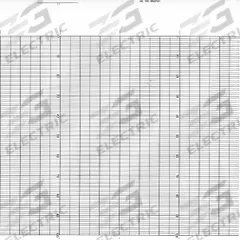 GRAPHIC CONTROLS Fanfold Paper Strip Chart: Fanfold Paper Strip Chart, 13 7/16 in Strip Chart Wd (MPN YOK B9627AY). Key specifications — Brand: GRAPHIC CONTROLS; Grid Color - NEW: Gray; Compatible with Manufacturer Model Number: HR 2400.
